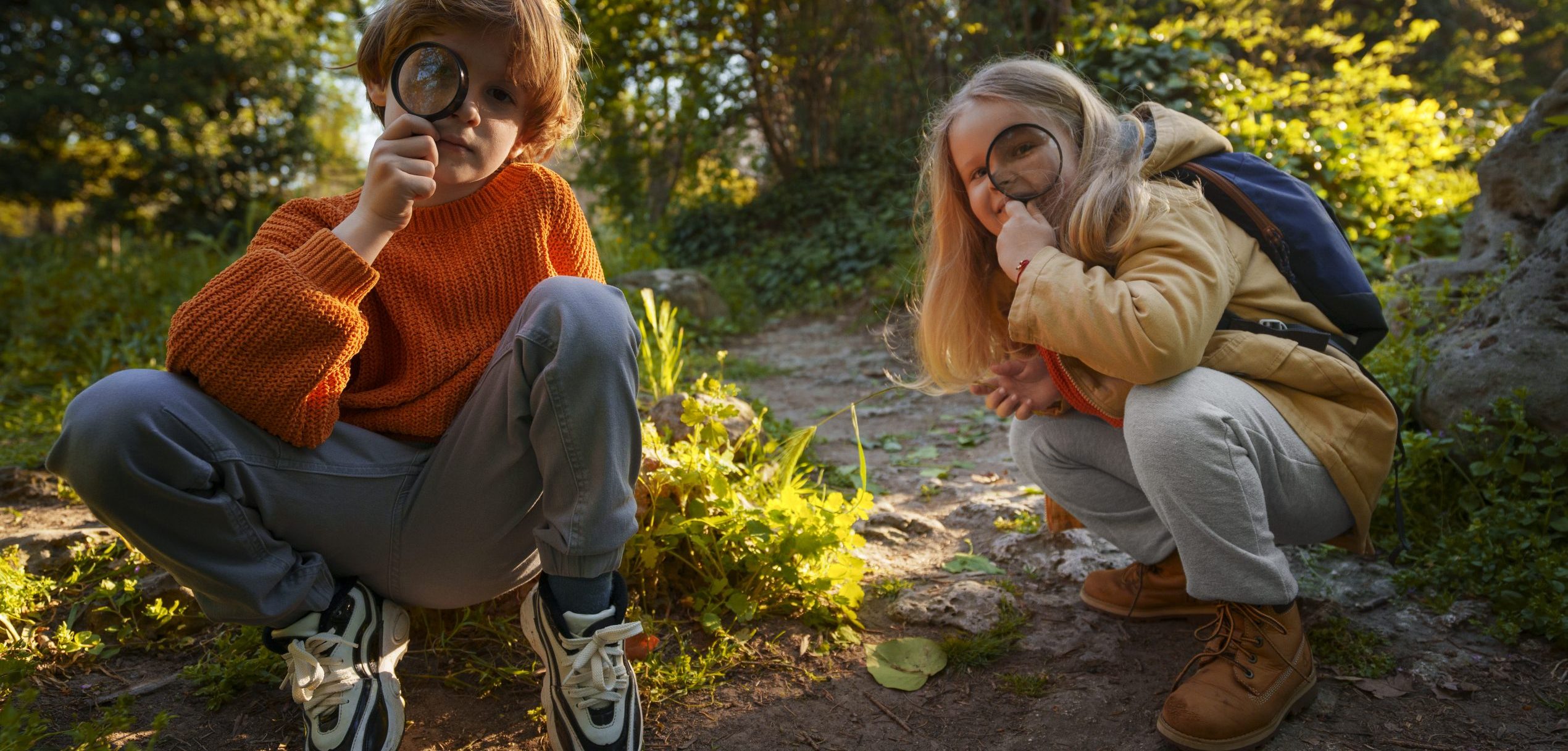 full-shot-kids-exploring-nature-together